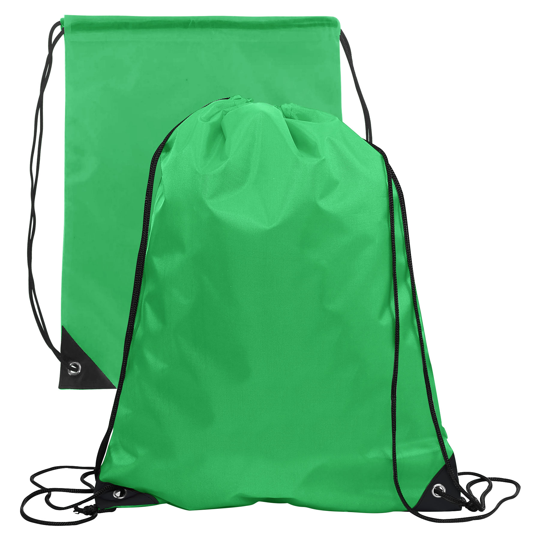 210D Polyester Drawstring Backpack (13" x 17") 18