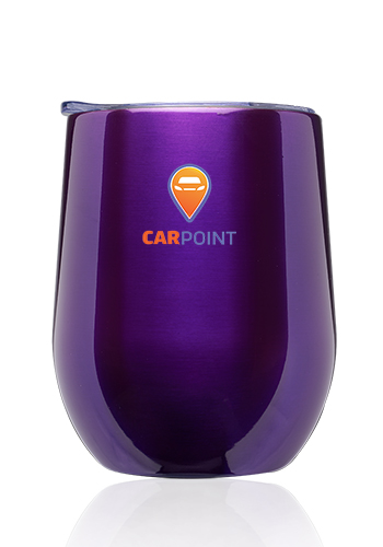 11 oz Largo Stemless Wine Glass with Lid 11