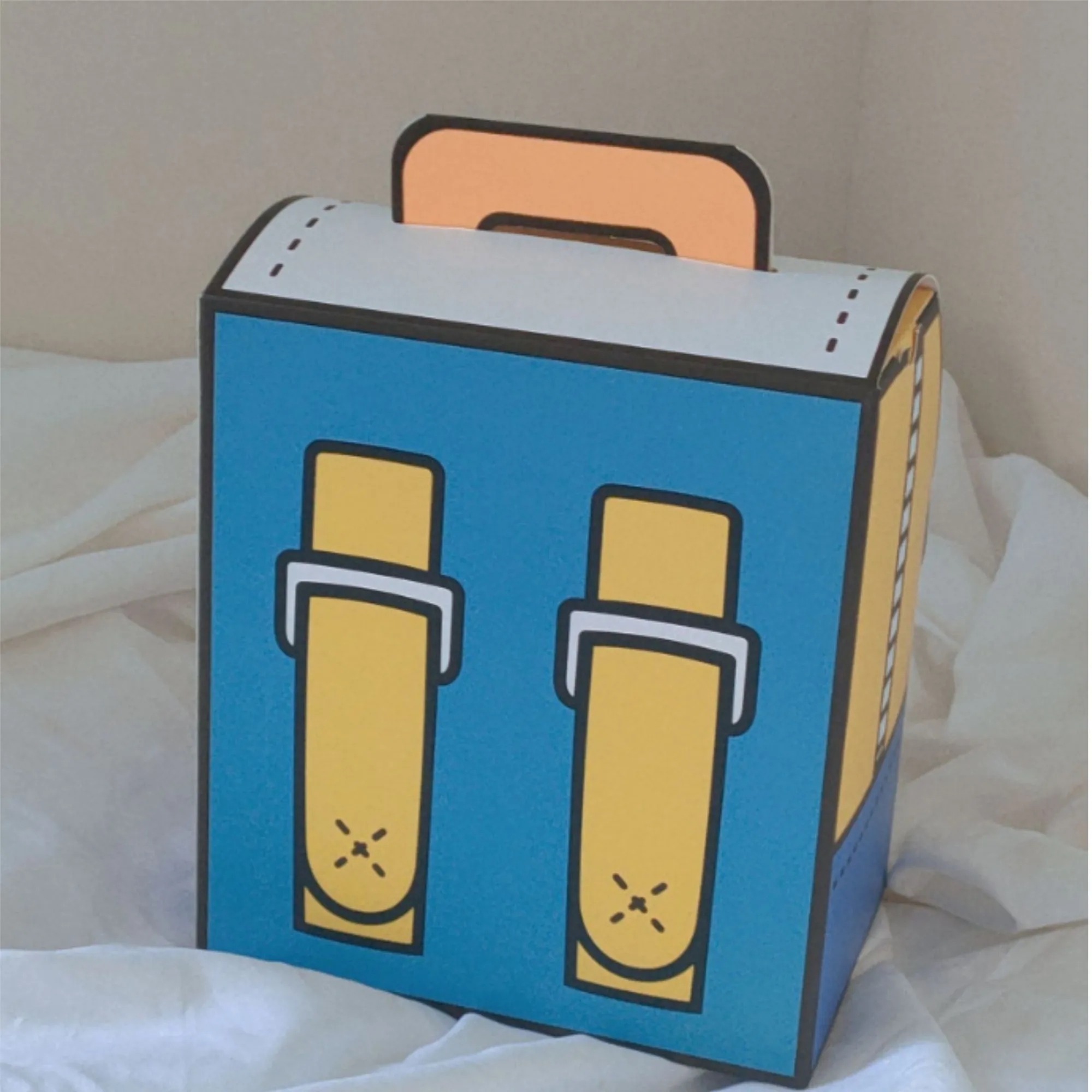 Customize Cartoon Schoolbag Candy Boxes For Students 4