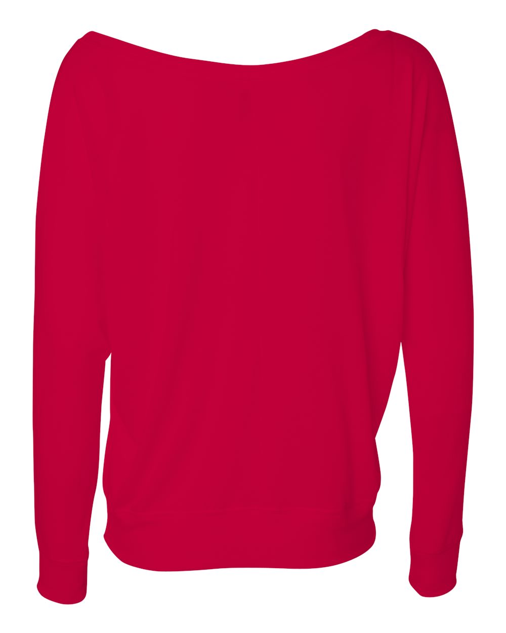 Women's Flowy Off Shoulder Long Sleeve Tee - 8850 19