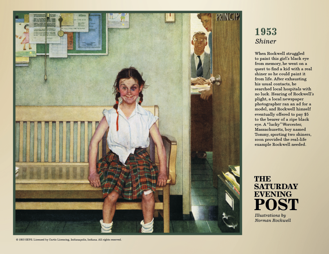 Triumph® Calendars The Saturday Evening Post Deluxe Pocket Calendar 25