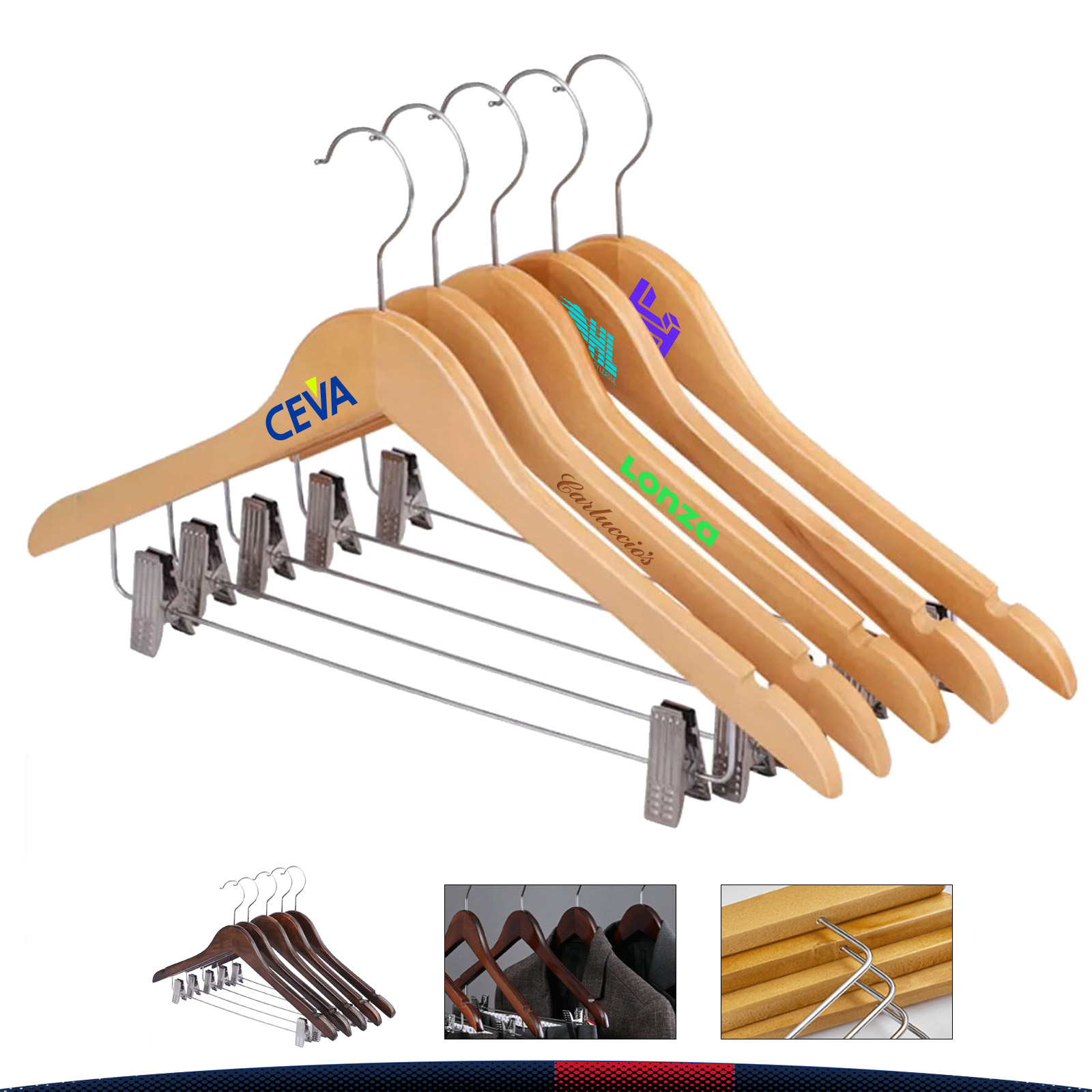 Kirty Wooden Hanger 3