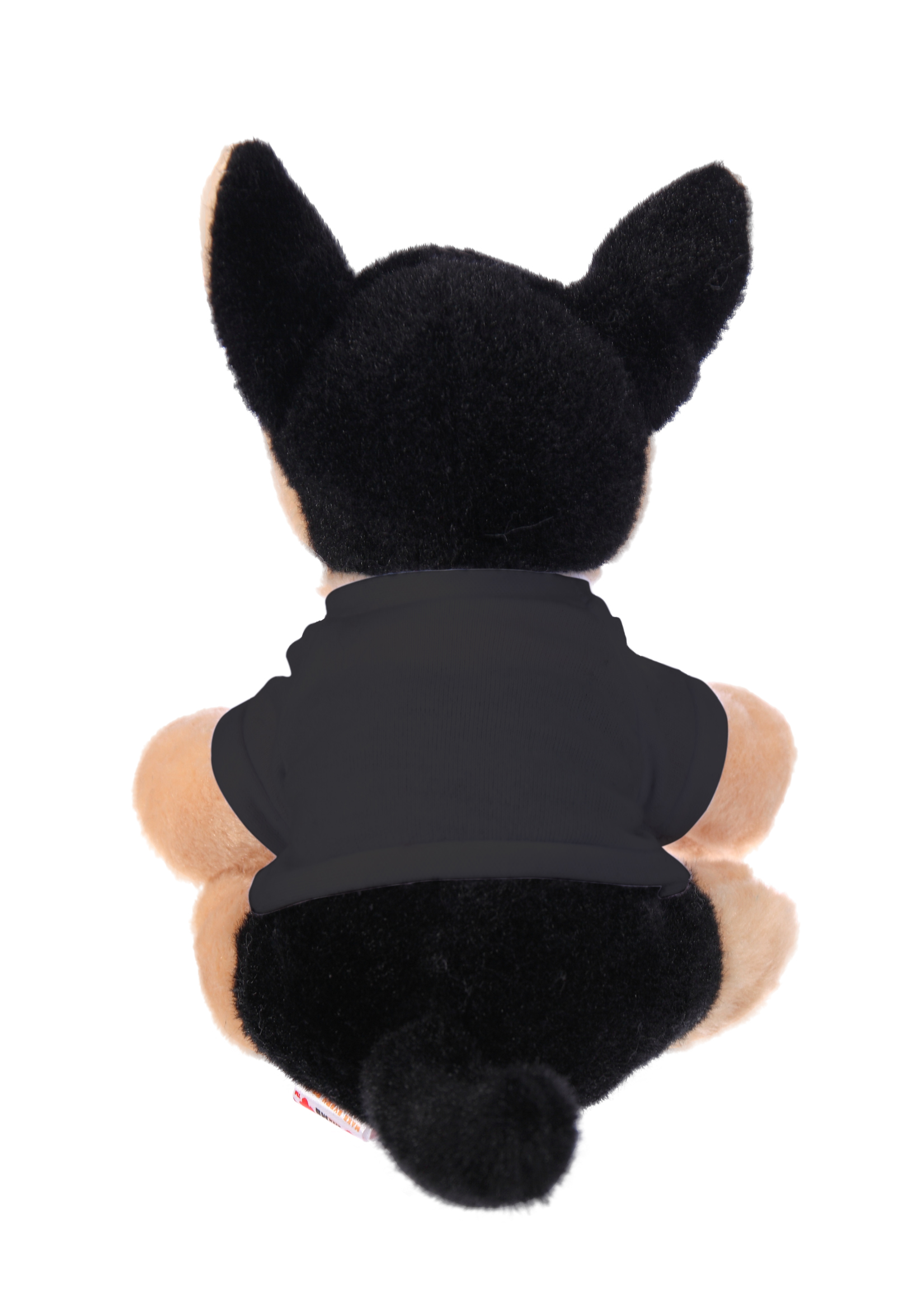 Soft Plush Sitting German Shepherd wearing a T-Shirt 35