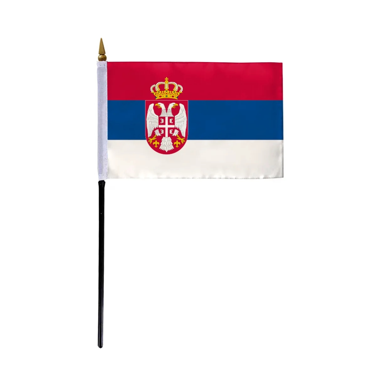 World Flag - Serbia With Seal 12