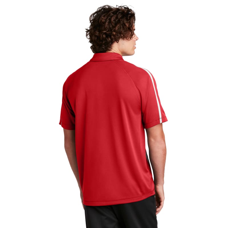 Sport-Tek PosiCharge Micro-Mesh Colorblock Polo. 28