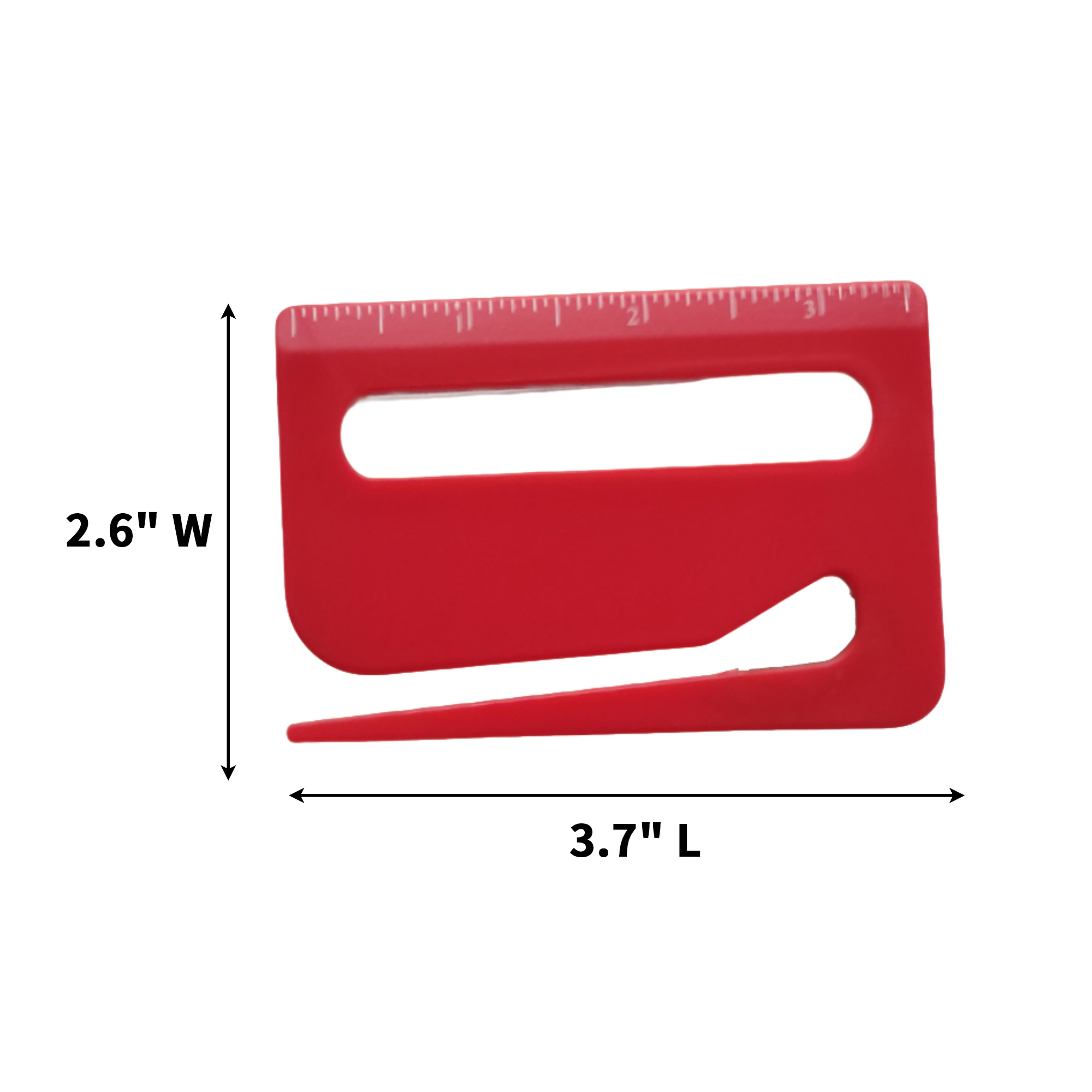 Three In One Mail Opener With Ruler Magnifier Compact Design 5
