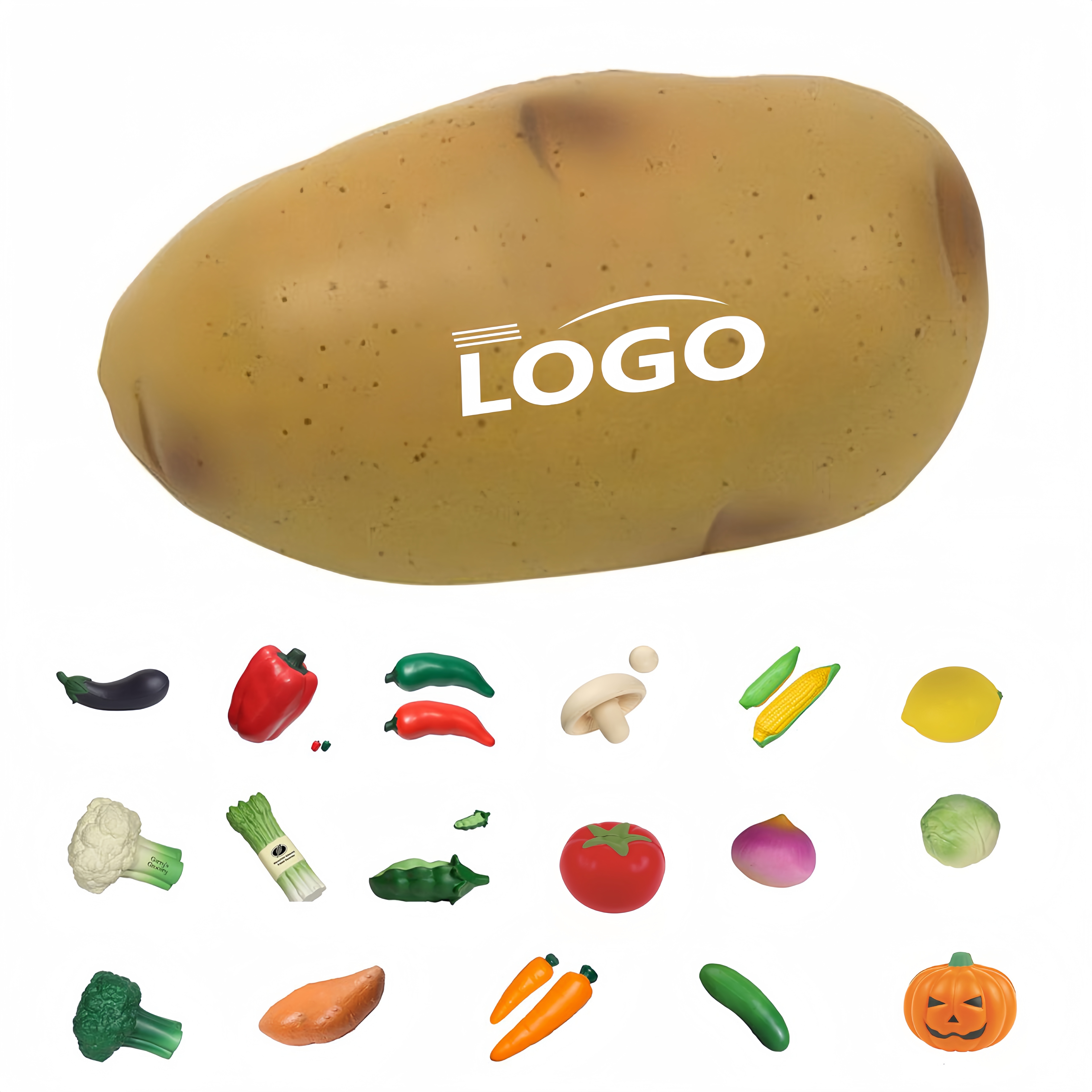 PU Slow Rebound Food Toy 3