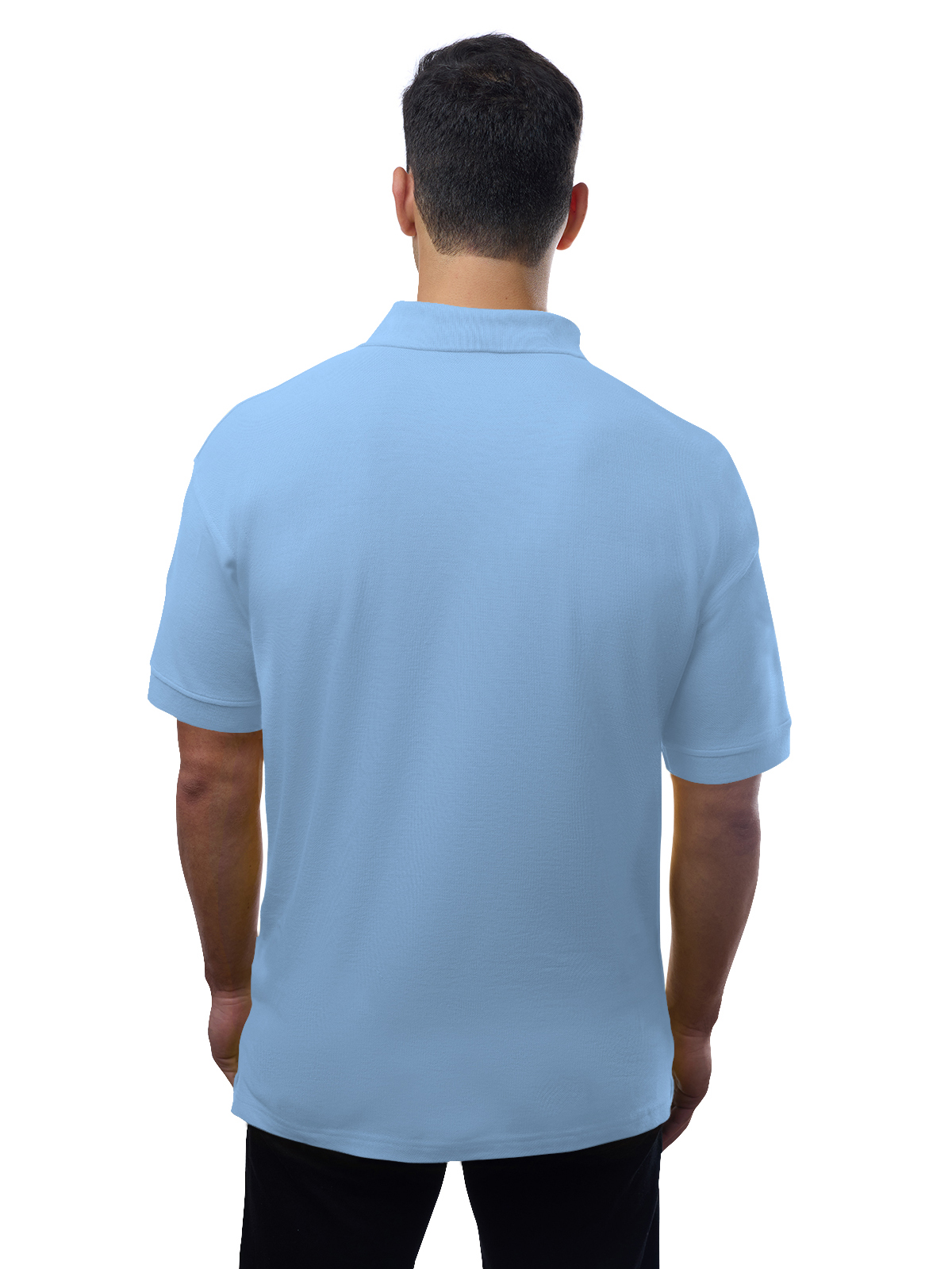 Blue Generation - Men's Pocketless Superblend Short Sleeve Polo 86