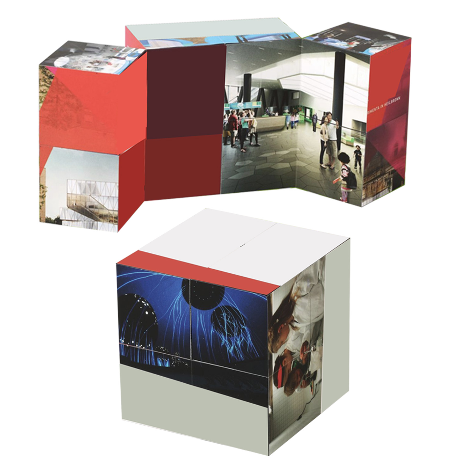 Full-Color Folding Cubes 2