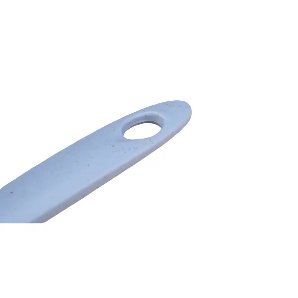 Eco-Friendly Wheat Straw Long-Handle Hanging Soup Ladle 4