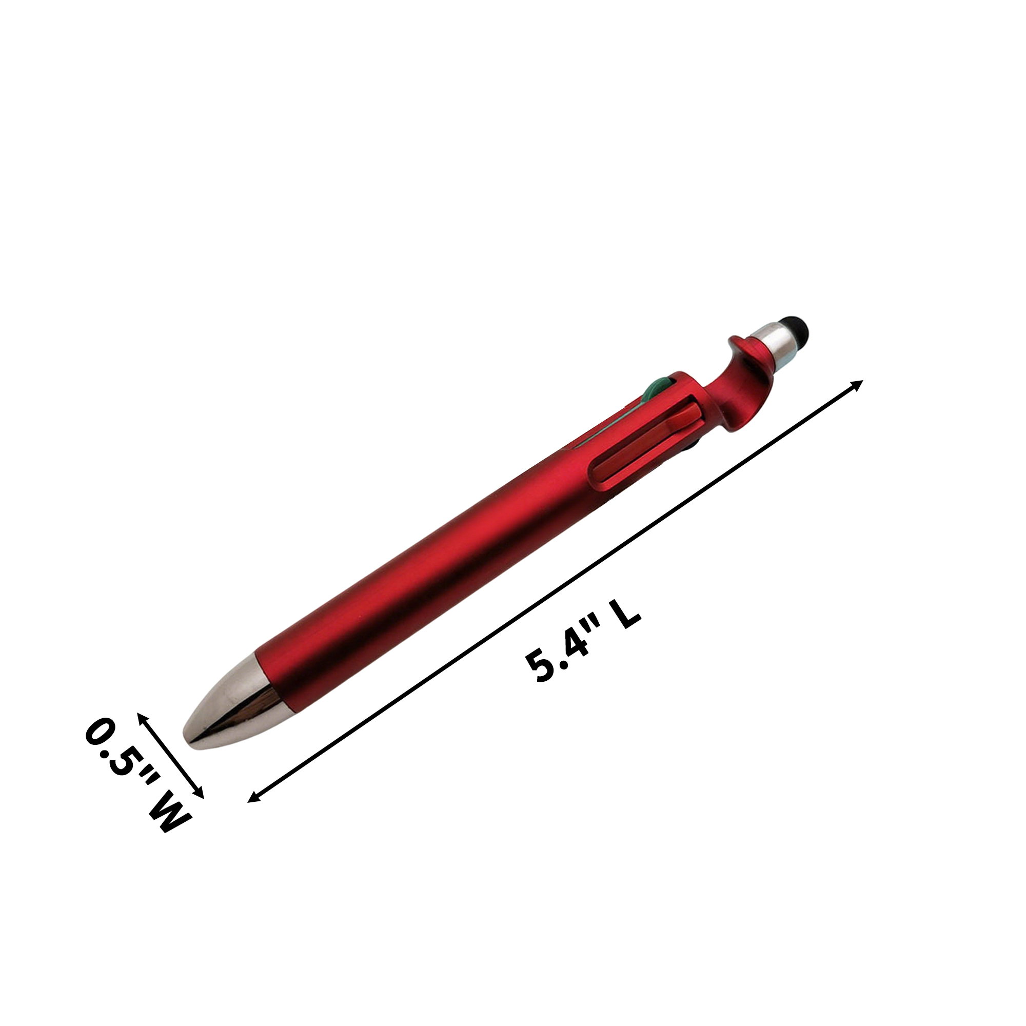 Multicolor Ink Ballpoint Stylus Pen With Integrated Phone Stand 6