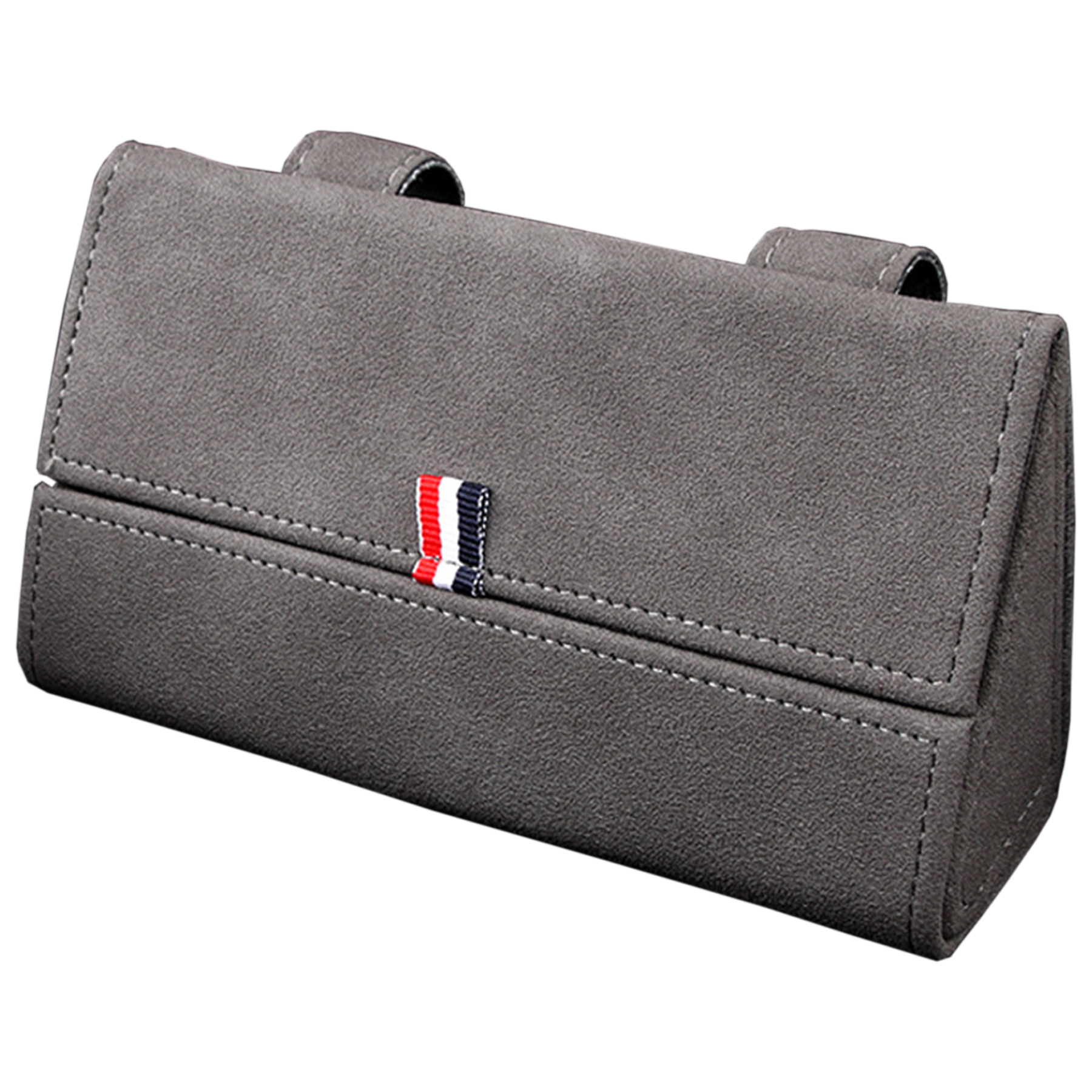 Suede Car Mounted Glasses Case 5