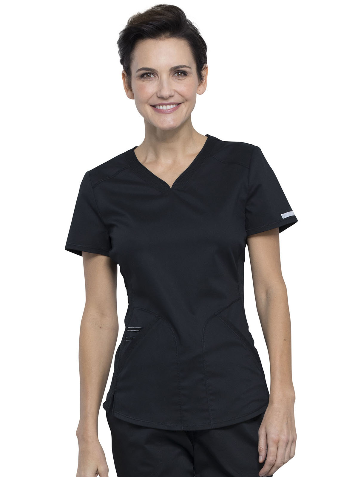 Cherokee - Workwear Revolution - Women's 2-Pocket V-Neck Top 45