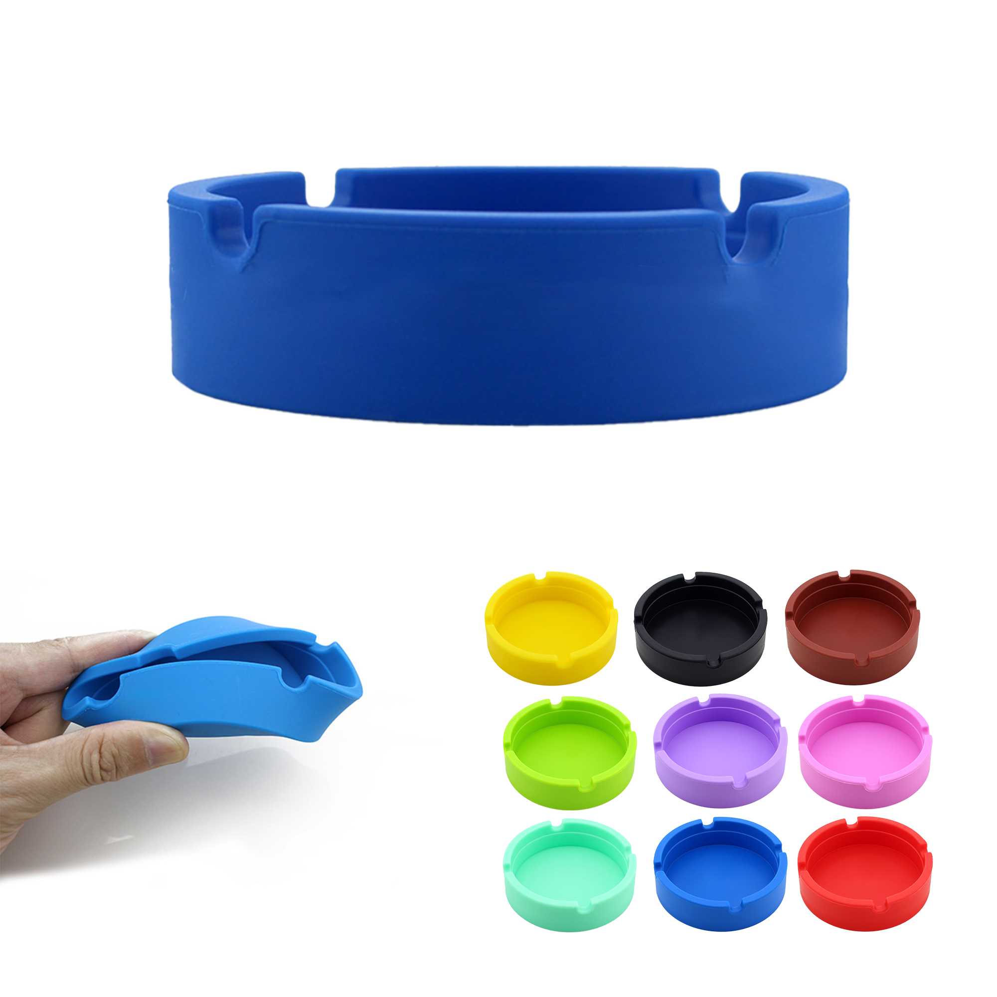Creative Soft Silicone Ashtray 1