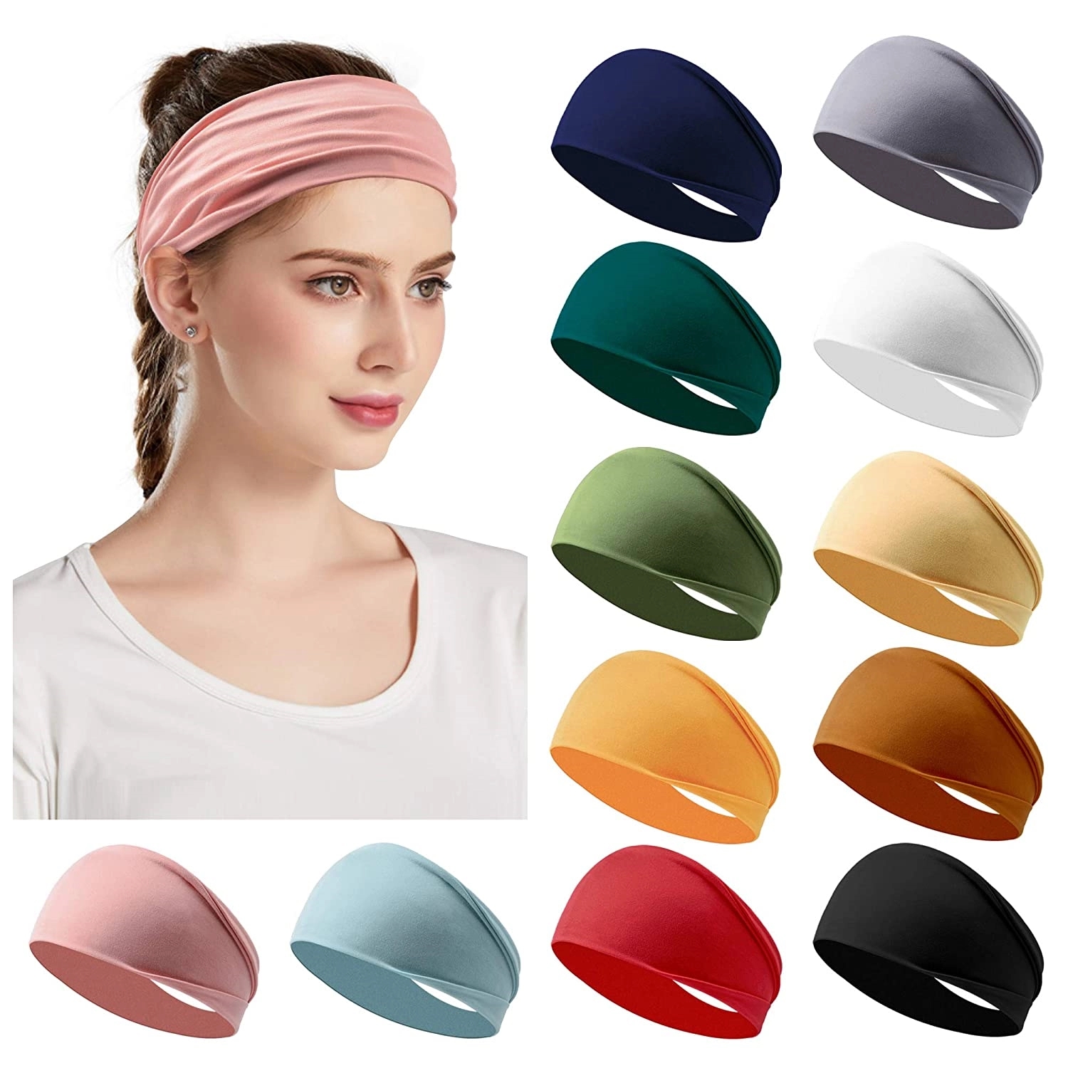 Headbands Elastic Hair Bands 5
