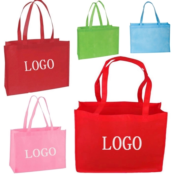 Non Woven Standard Tote Bag (16w x 12h x 6d) 8