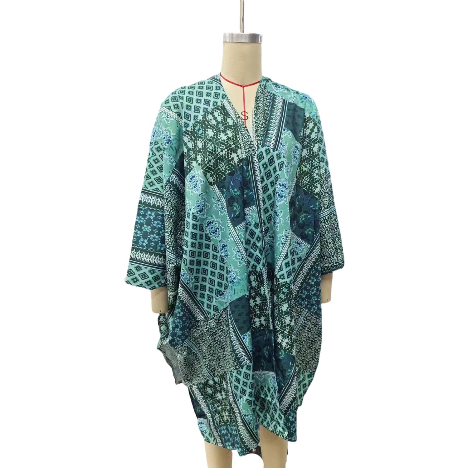 Women Lightweight Long Beach Cardigan Cover-up 13