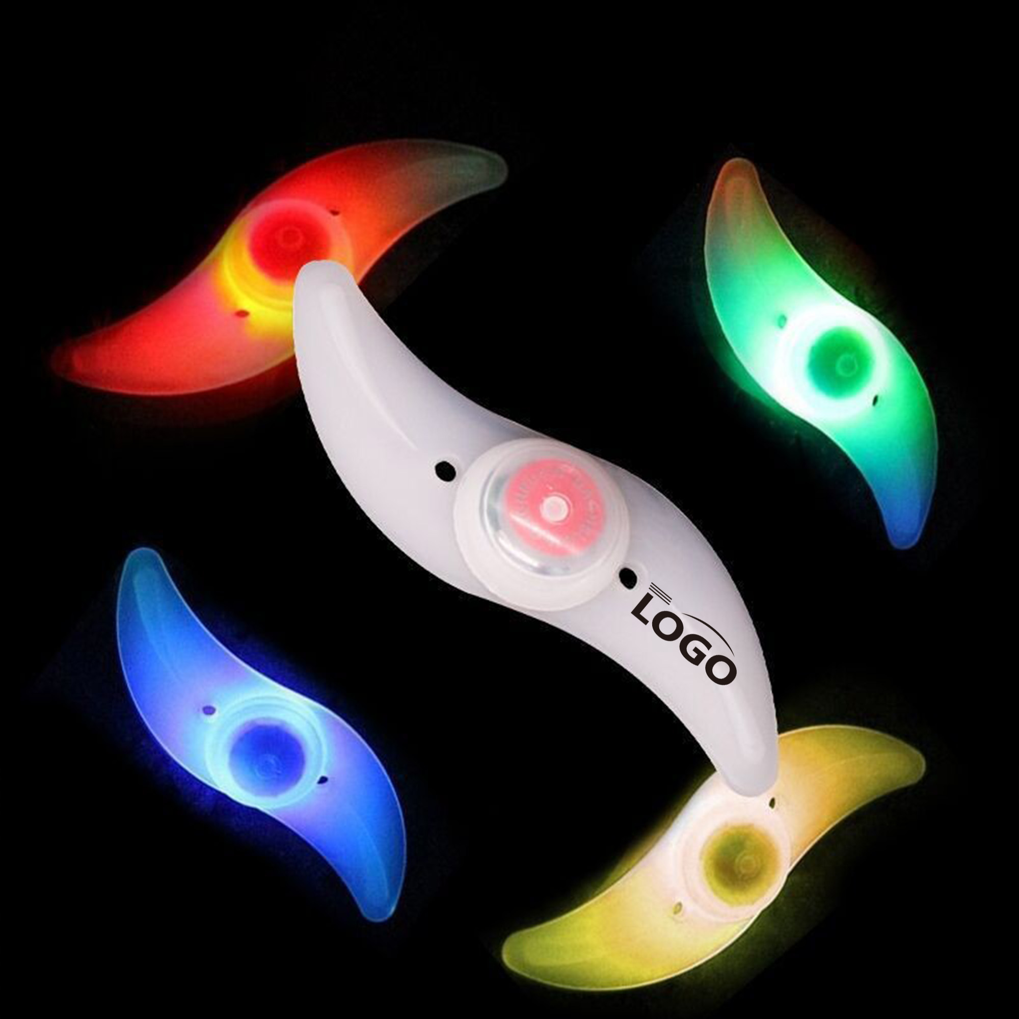 Spoke LED Bike Lights Easy Install Colorful Wheel 5