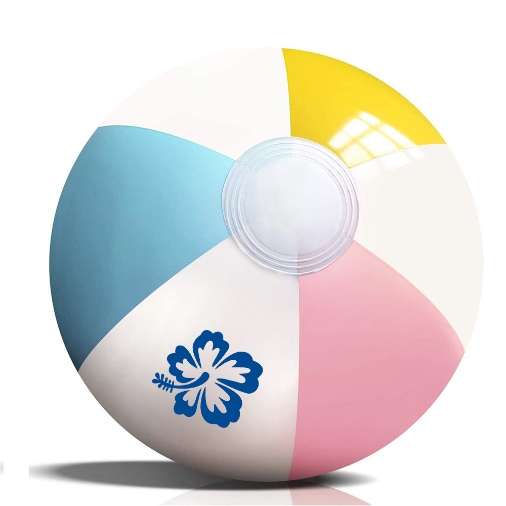 16" Rainbow Colored Inflatable Beach Balls 2
