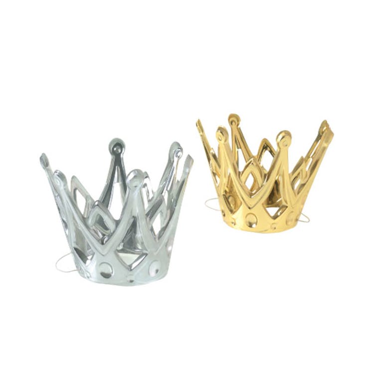 Miniature Metallic Party Crowns 2