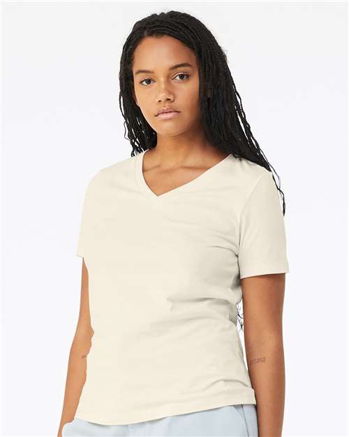 Women's Relaxed Jersey V-Neck Tee - 6405 86