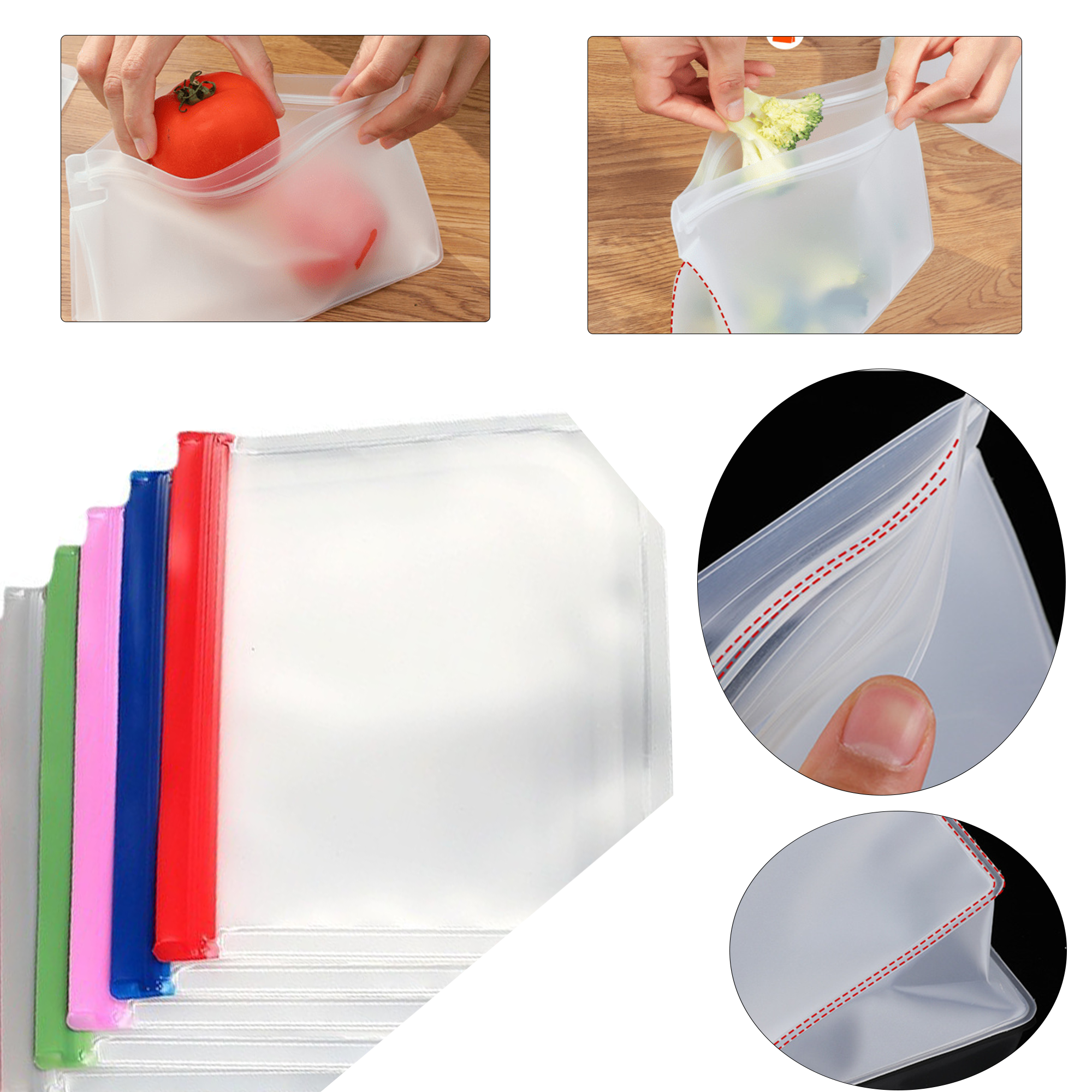 Reusable Food Storage Bags 2