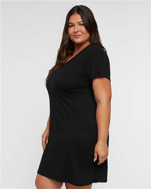 Women's Fine Jersey V-Neck Coverup - 3522 5