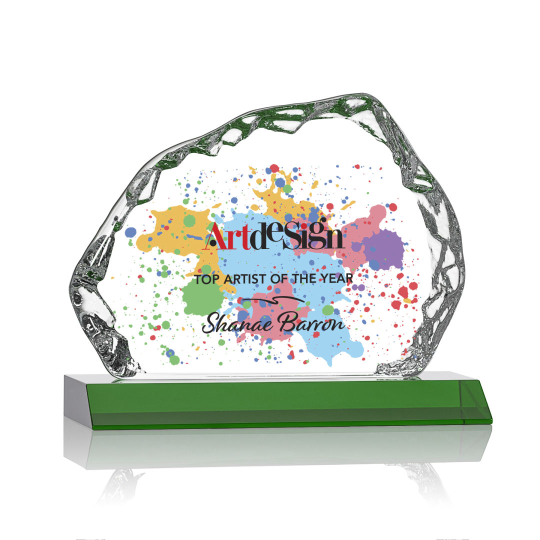 Aspen Iceberg VividPrint™ Award on Base 29