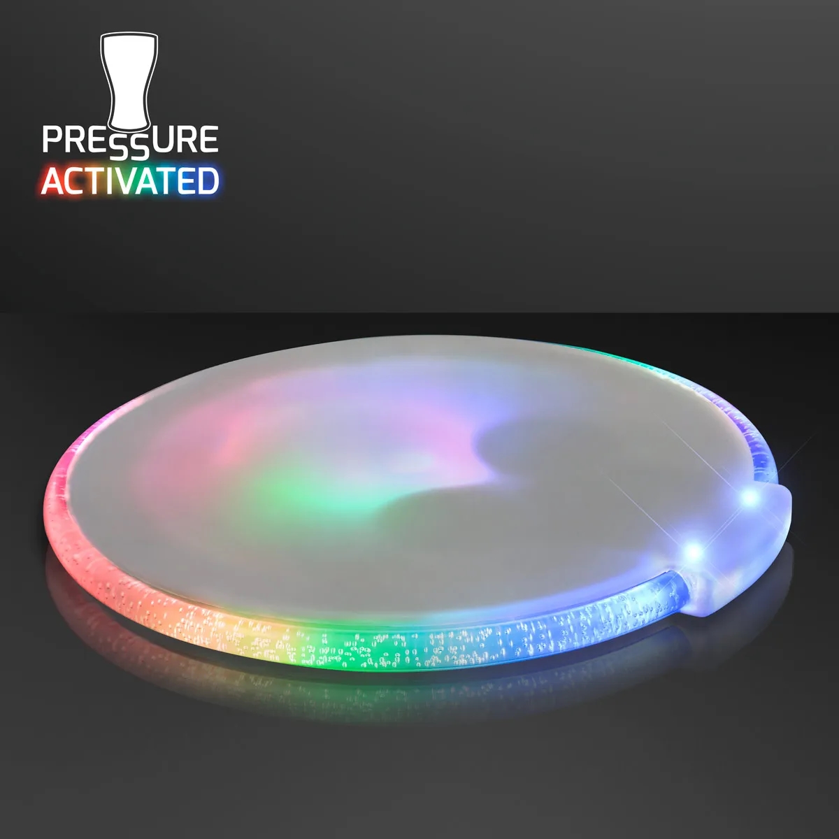 Color Change LED Round Drink Coasters 3