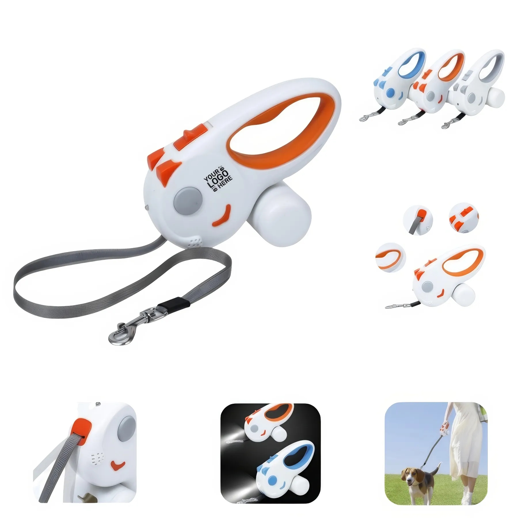 Automatic Retractable Dog Leash 1