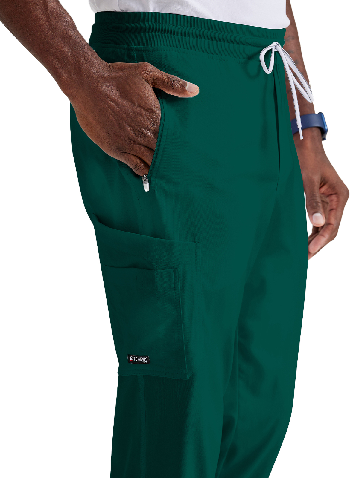 Grey's Anatomy Spandex Stretch - Men's Five-Pocket Murphy Jogger Scrub Pant 7