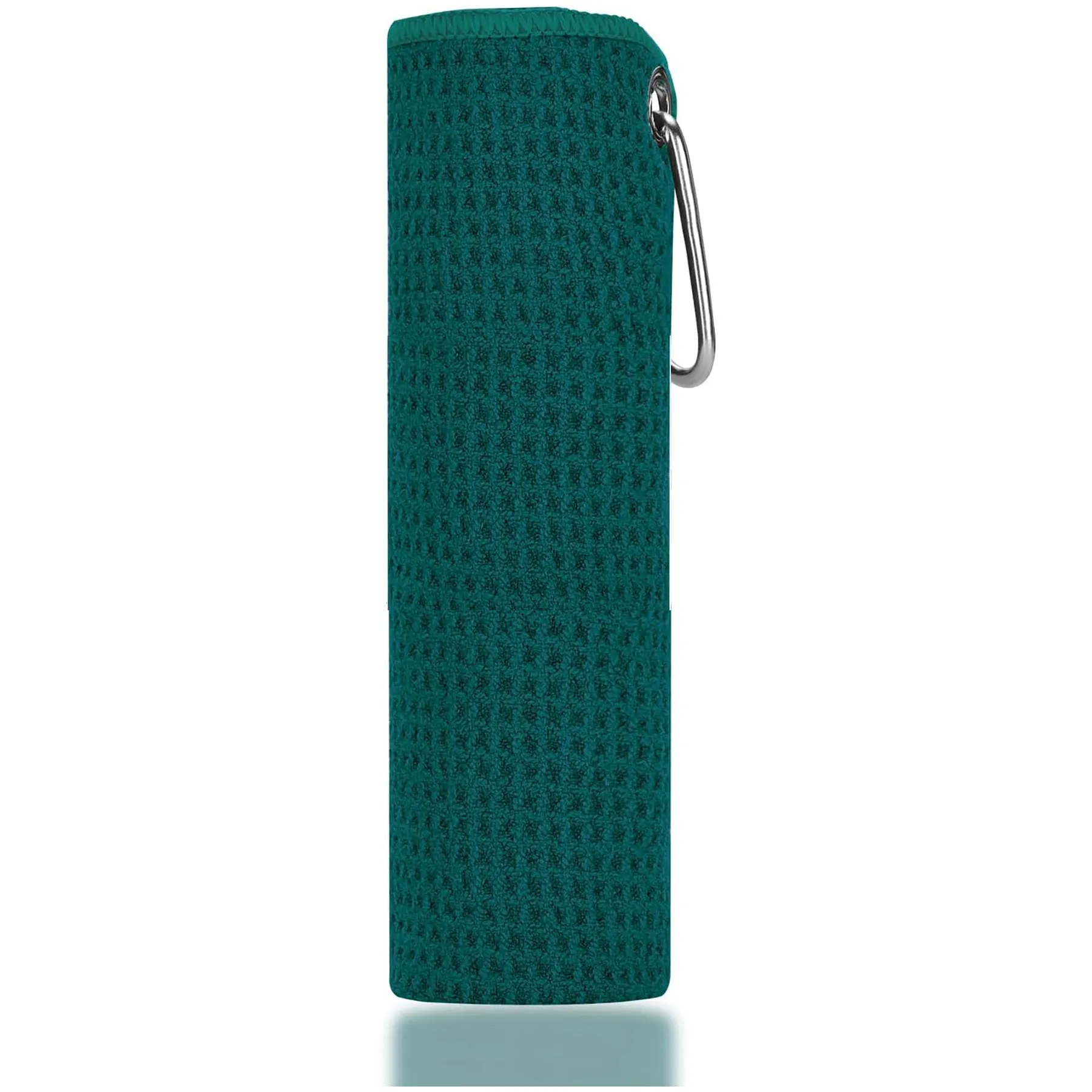 Waffle Pattern Microfiber Towel with Clip 7