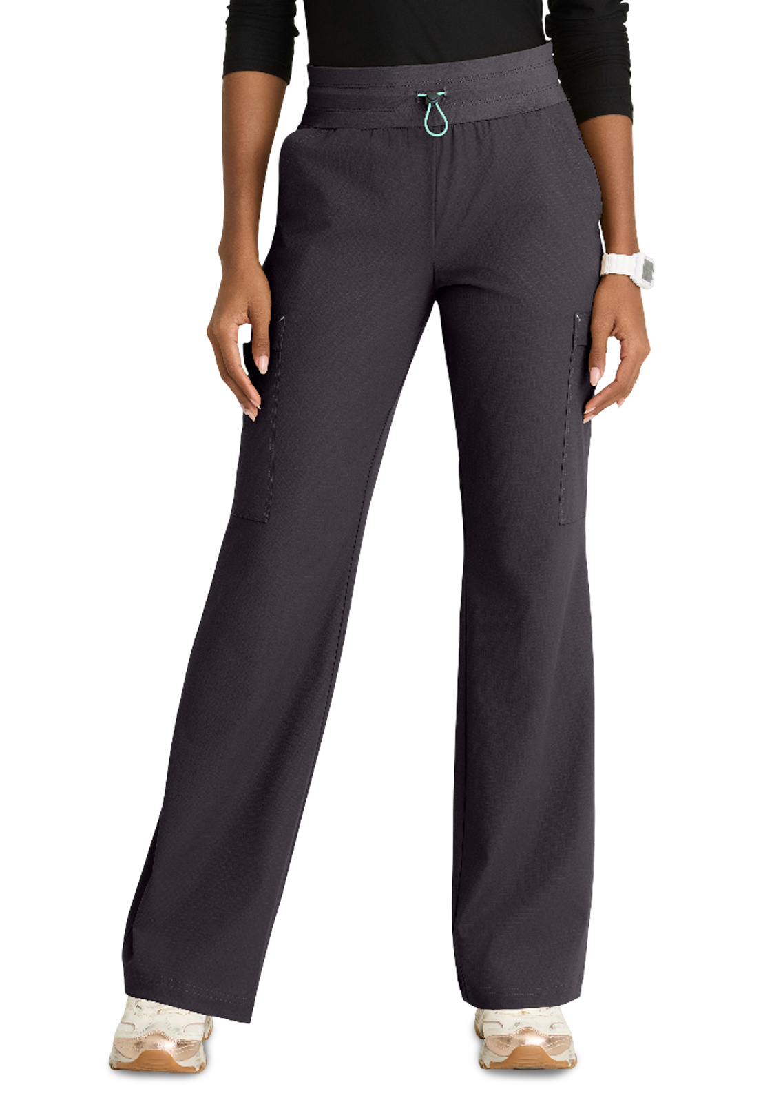 Skechers Ripstop Collection - Women's Five-Pocket Fit & Flare Explore Scrub Pant 5