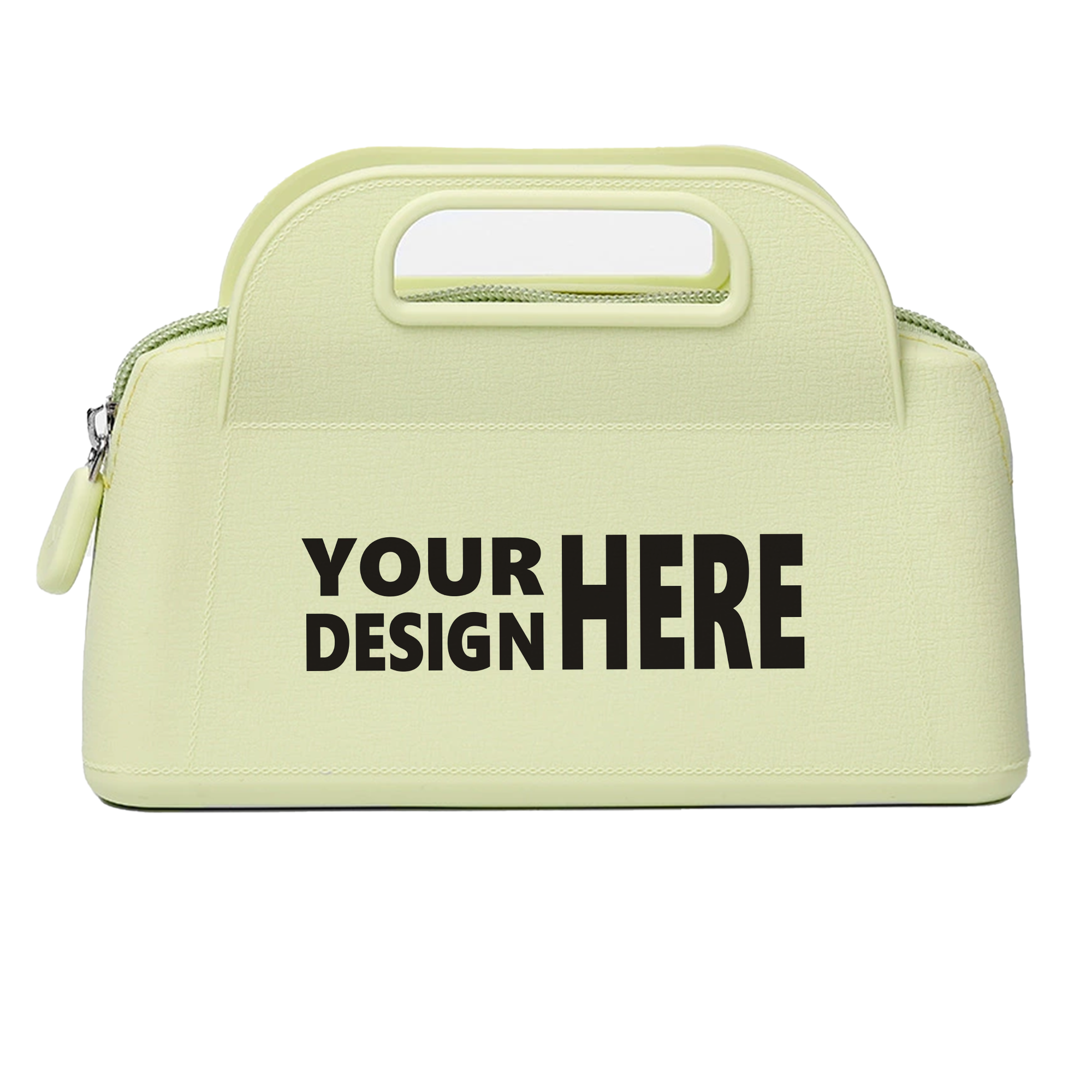 Waterproof Zipper Silicone Cosmetic Bag 1