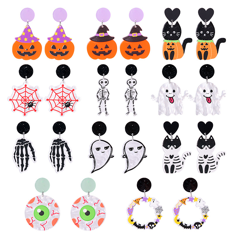 Halloween Dangle Earrings 2