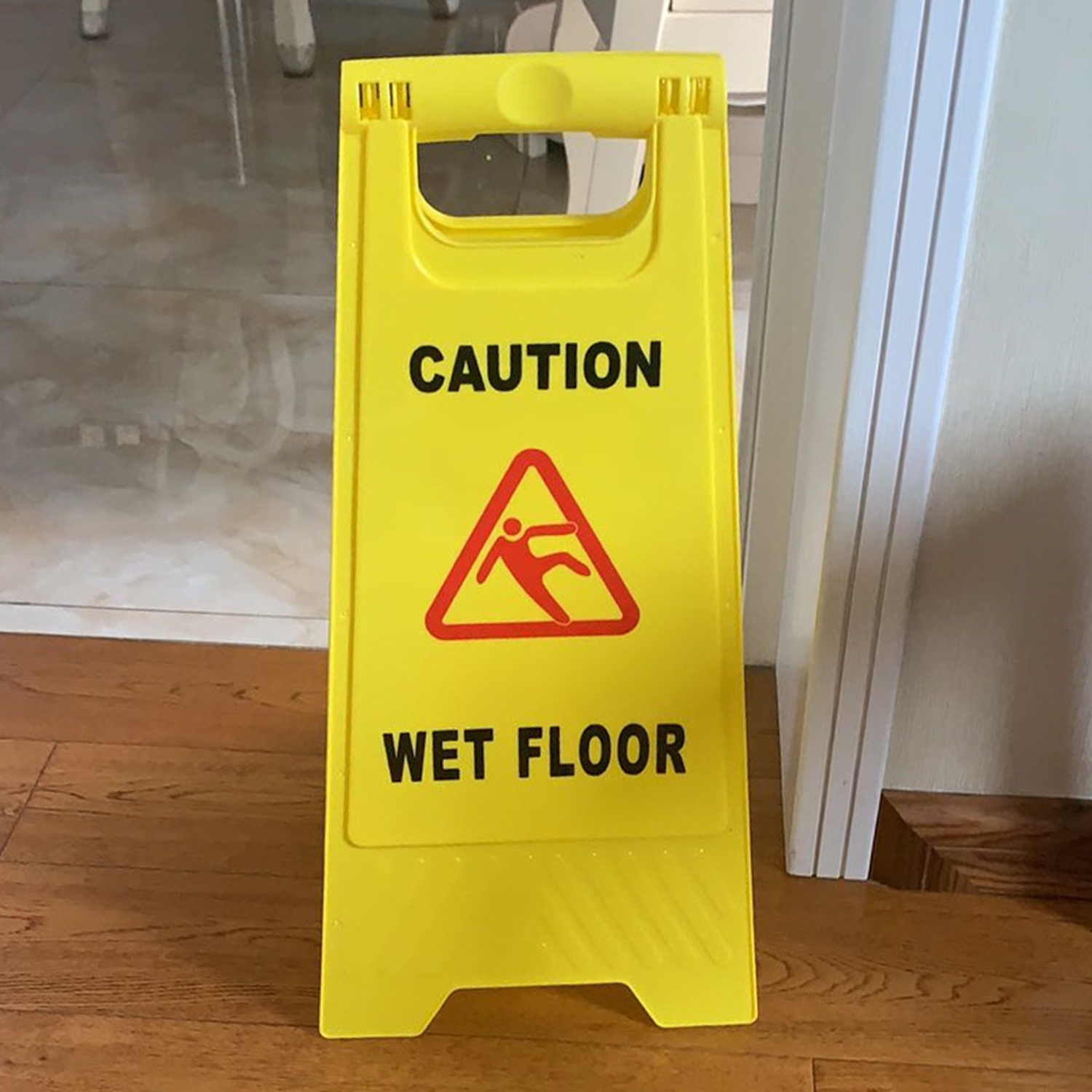 Foldable Yellow Floor Safety Warning Signs 2