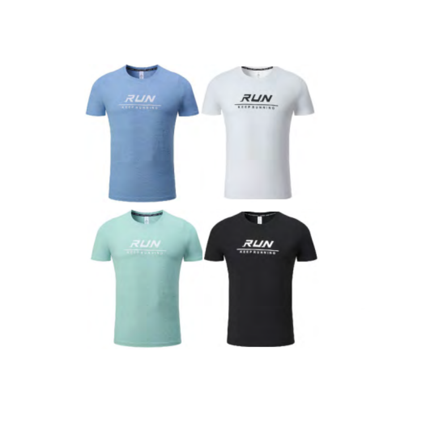 Men's Running Short Sleeve T-Shirt - Stock Style 32 2