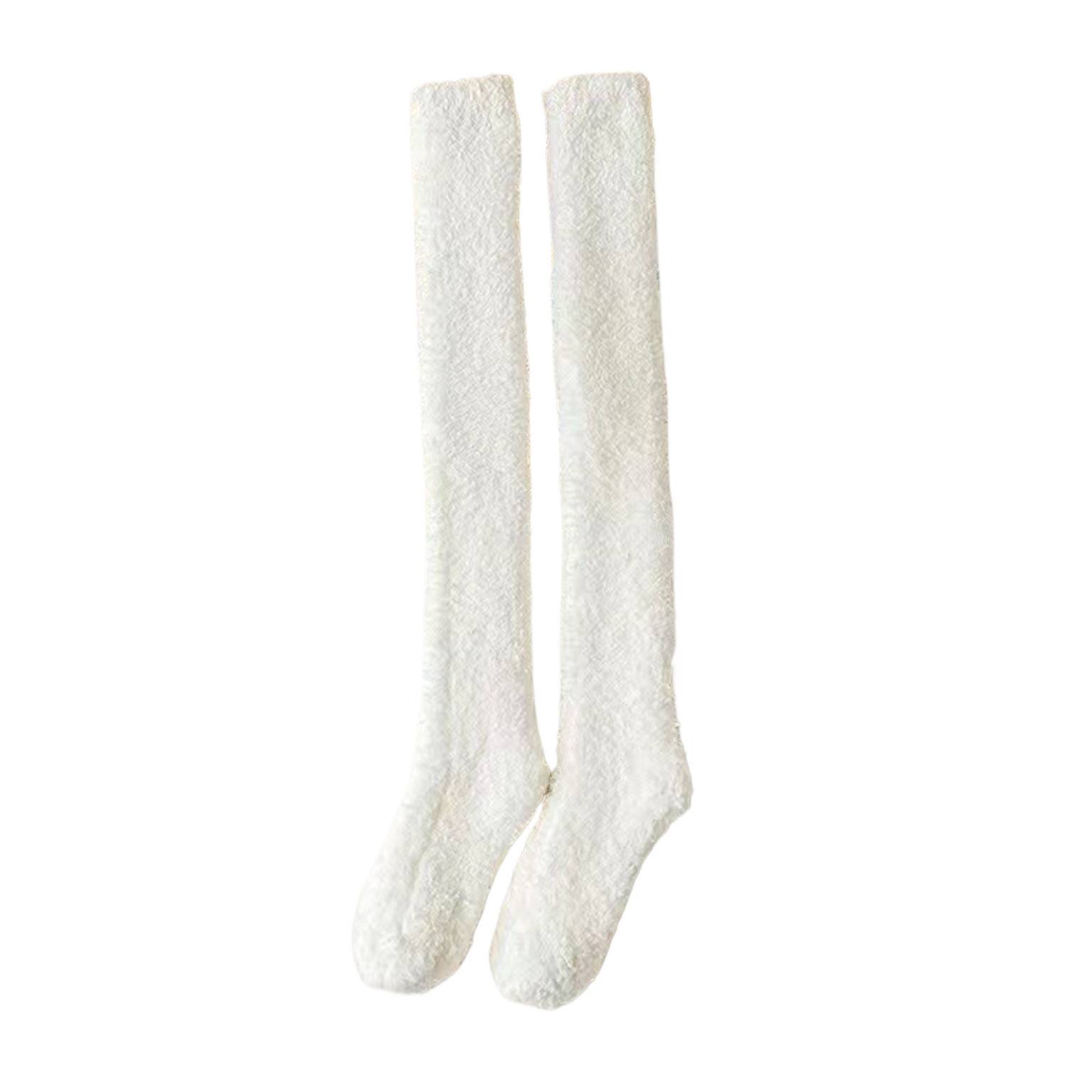 Women's Warm Breathable Knee-High Velvet Socks 6