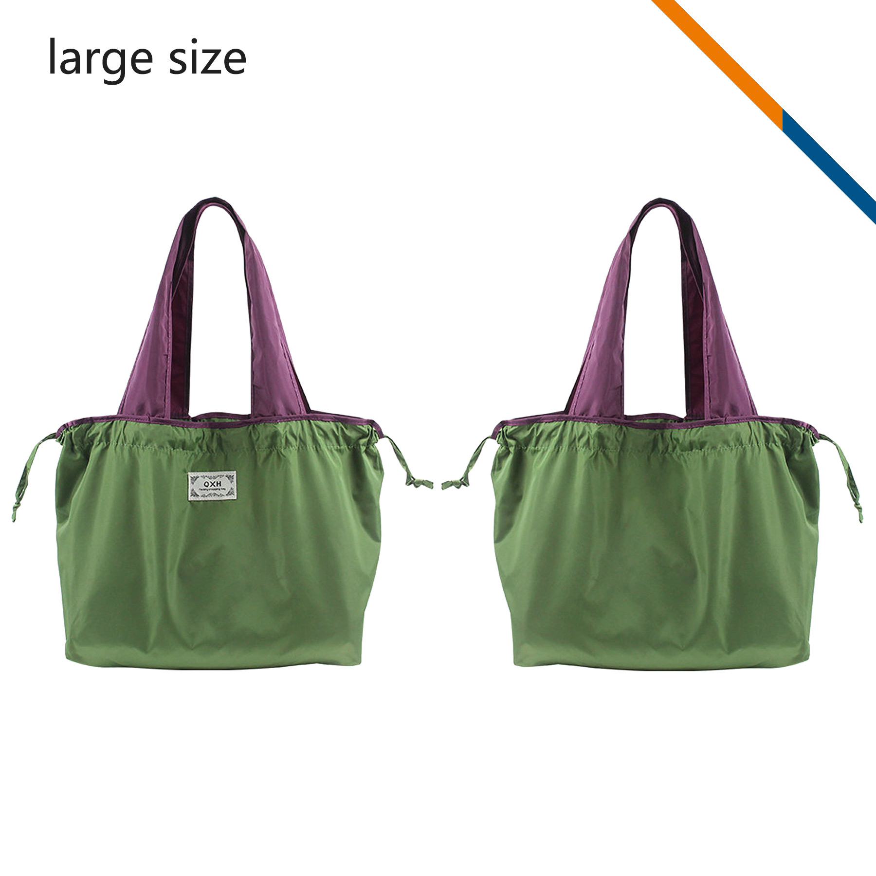 DrawNest Foldable Drawstring Tote Bag 12