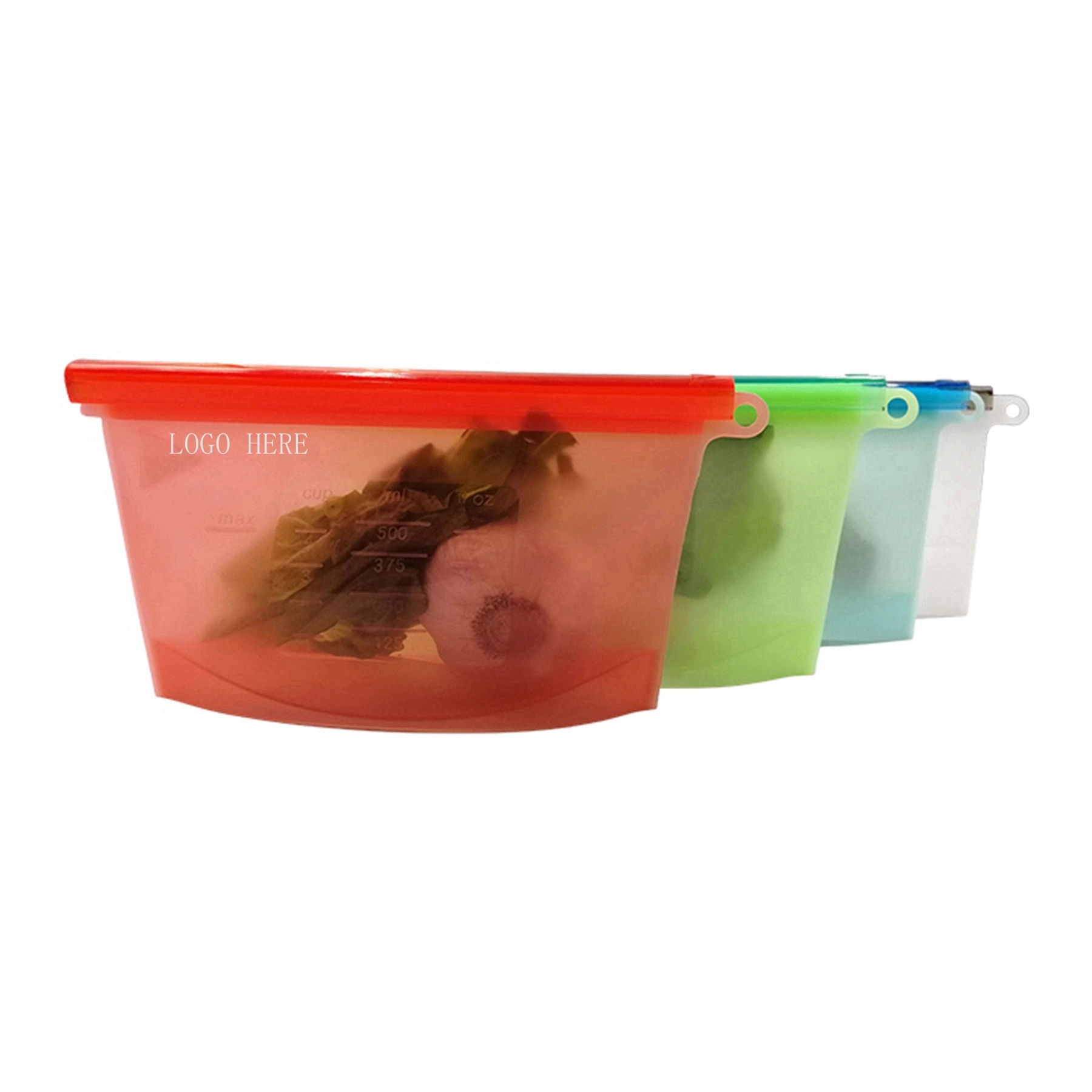 500 ml Storage Container Silicone Food Bag 2