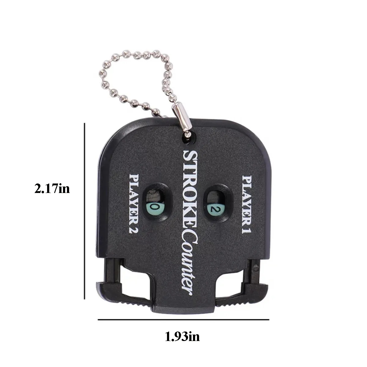 Handy Golf Score Indicator Shot Stroke Counter with KeyChain 3