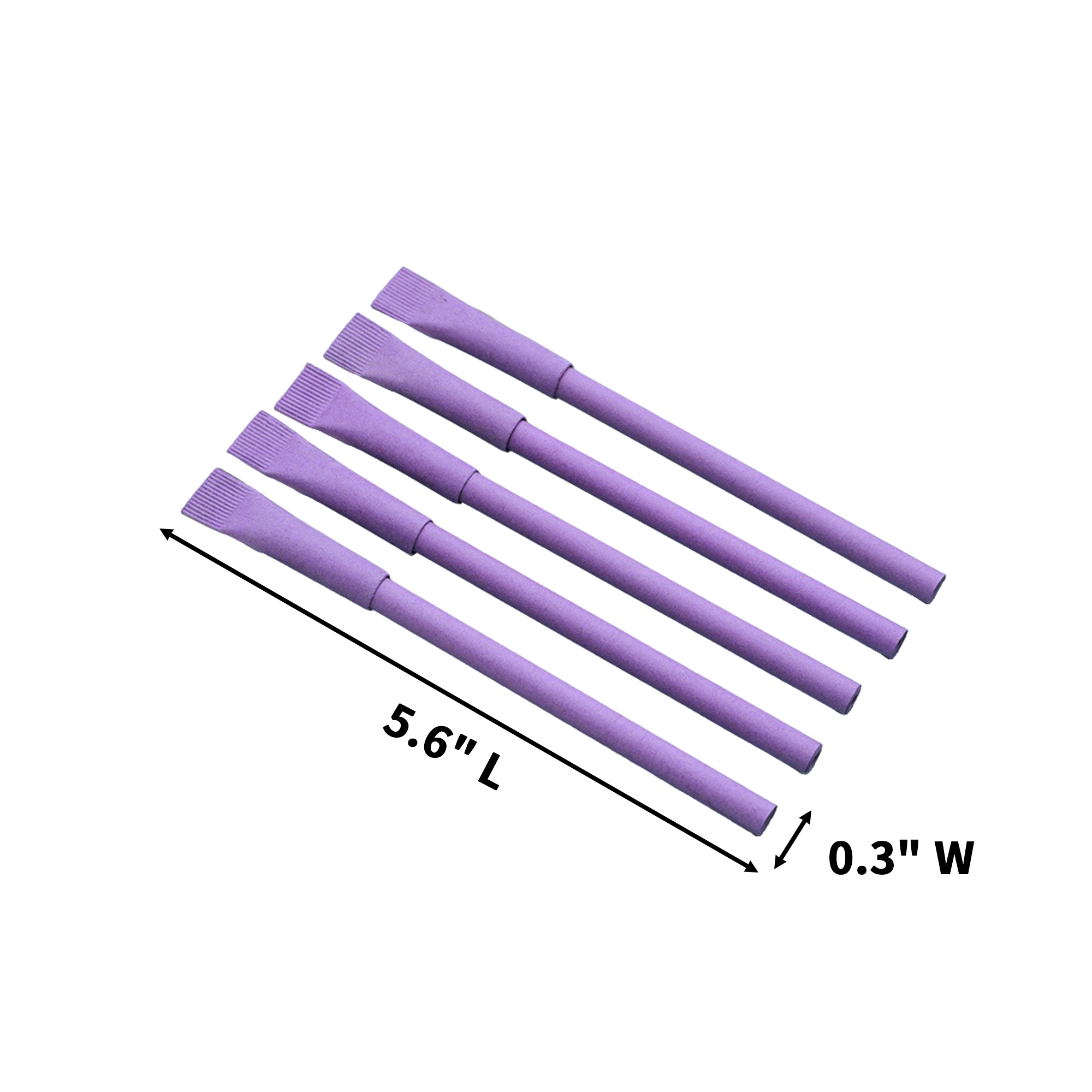 Recycled Kraft Tube Ballpoint Writing Stick 4