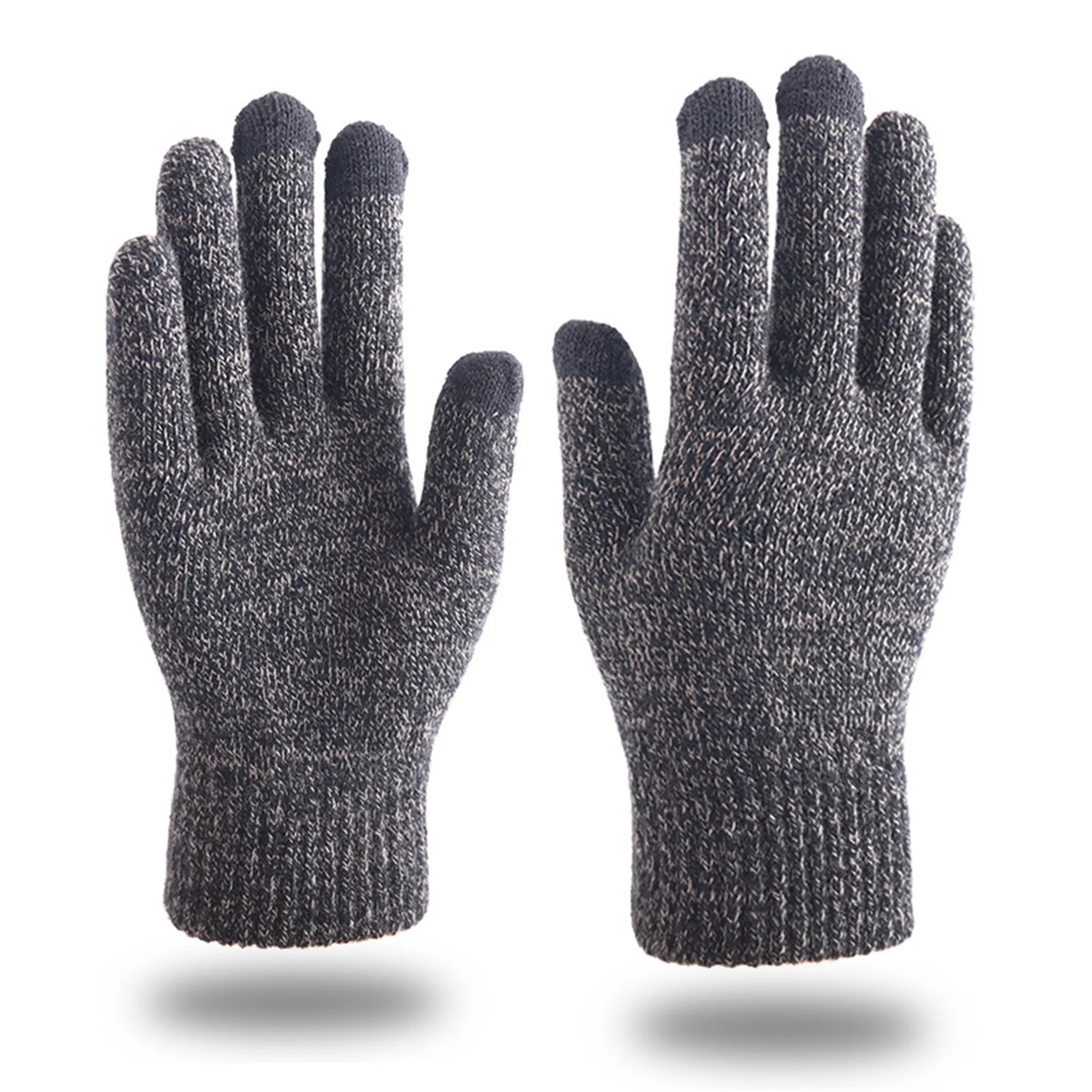 Full Color Winter Touchscreen Knitted Gloves 2