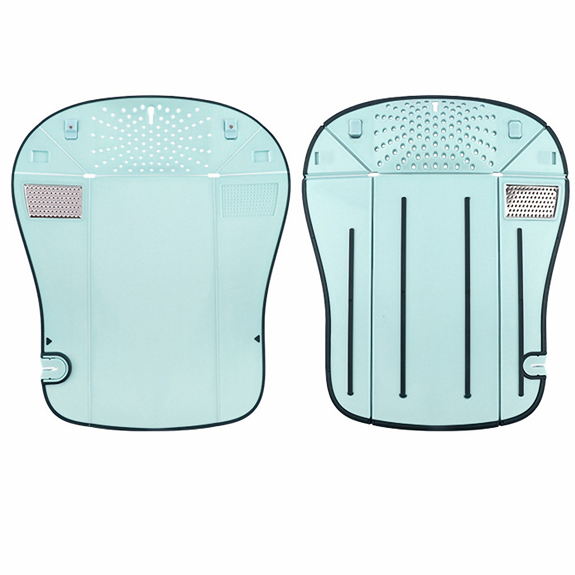 6-in-1 Multi-functional Cutting Board with Storage and Strainer 5