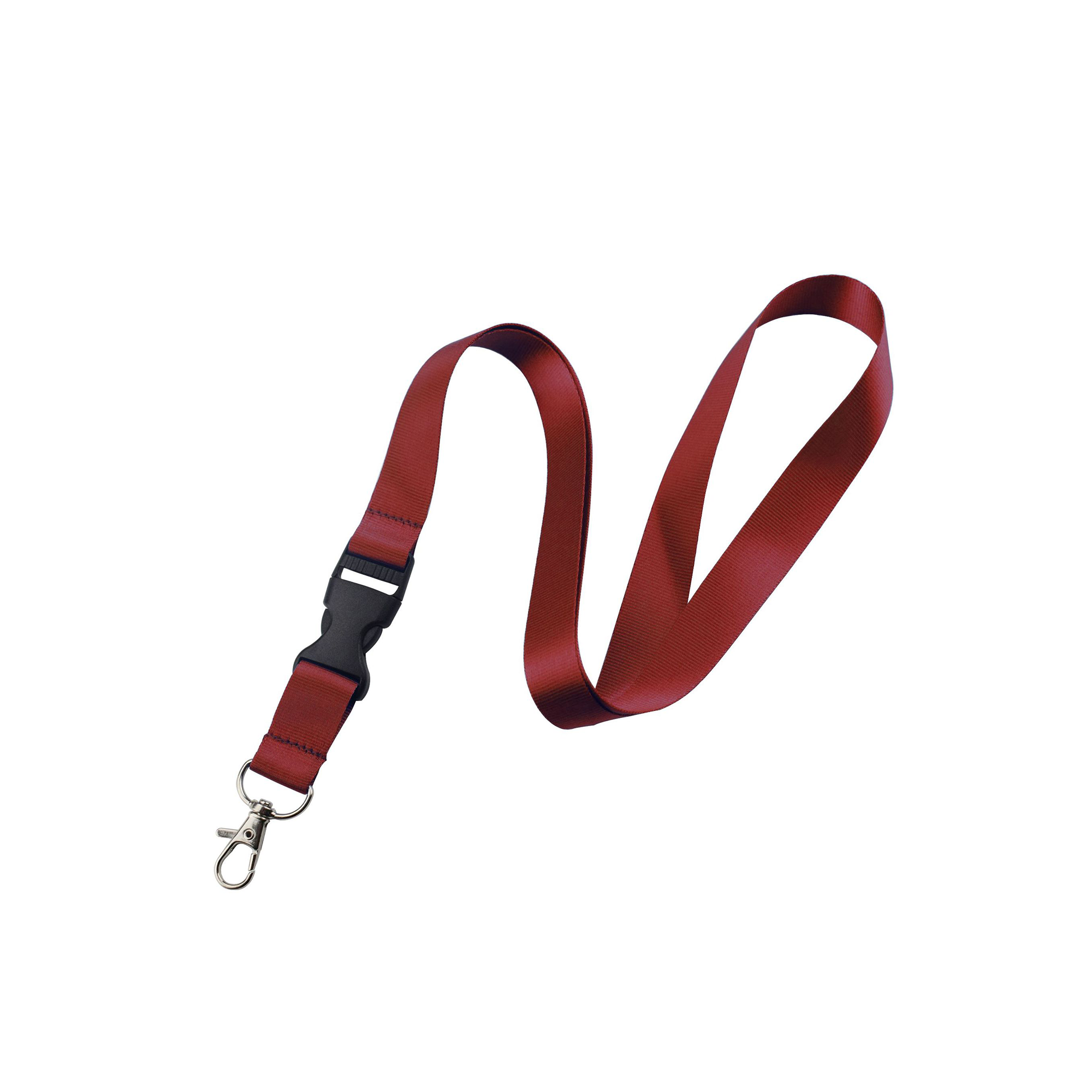 3/4" Custom Polyester Detachable Buckle Lanyard 4