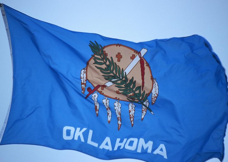 Oklahoma State Flag - 5' x 8' - Nylon 1