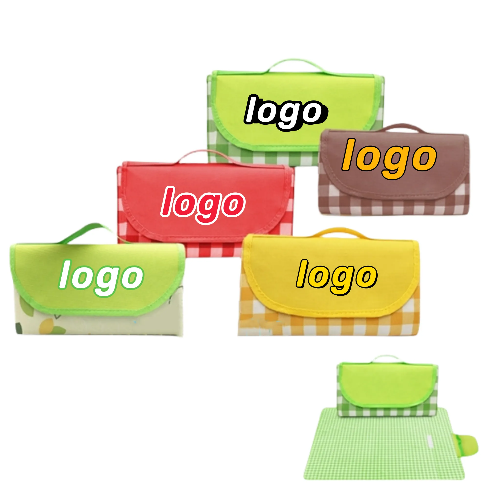 Oxford Cloth Waterproof Picnic Mat 4