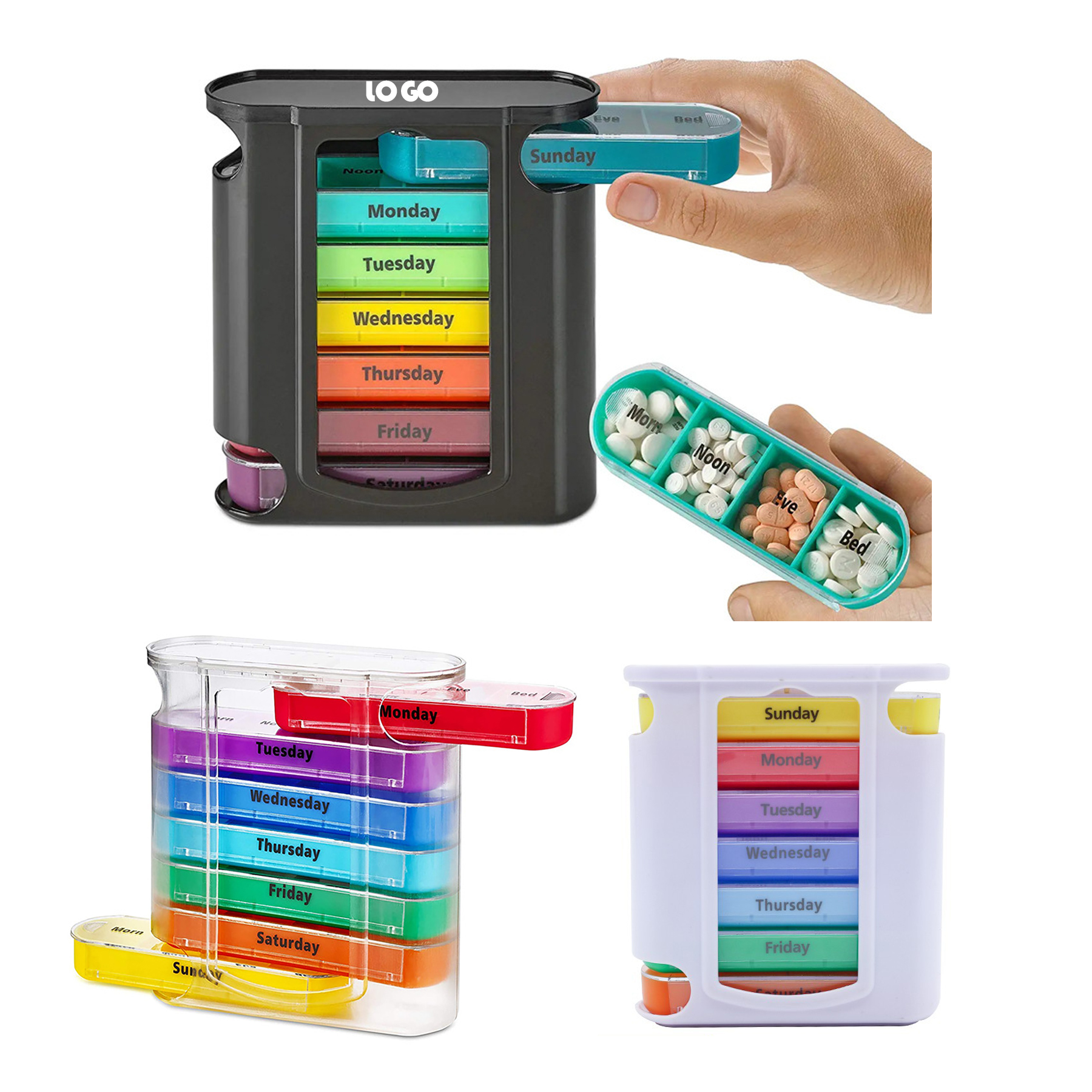 Weekly Pill Organizer 1