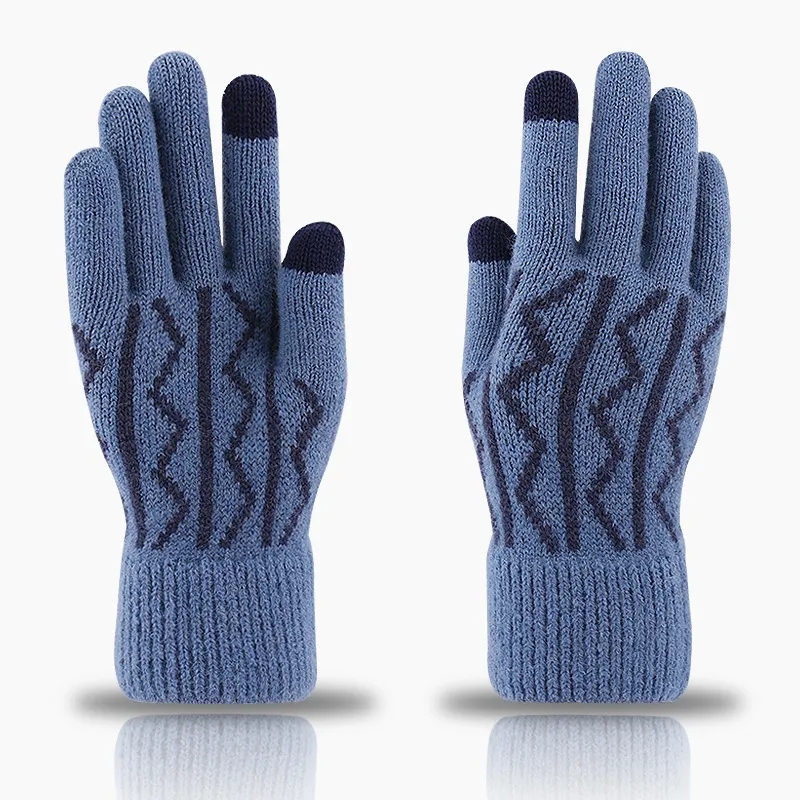 Touch Screen Warm Gloves with Thermal Soft Knit Lining 3