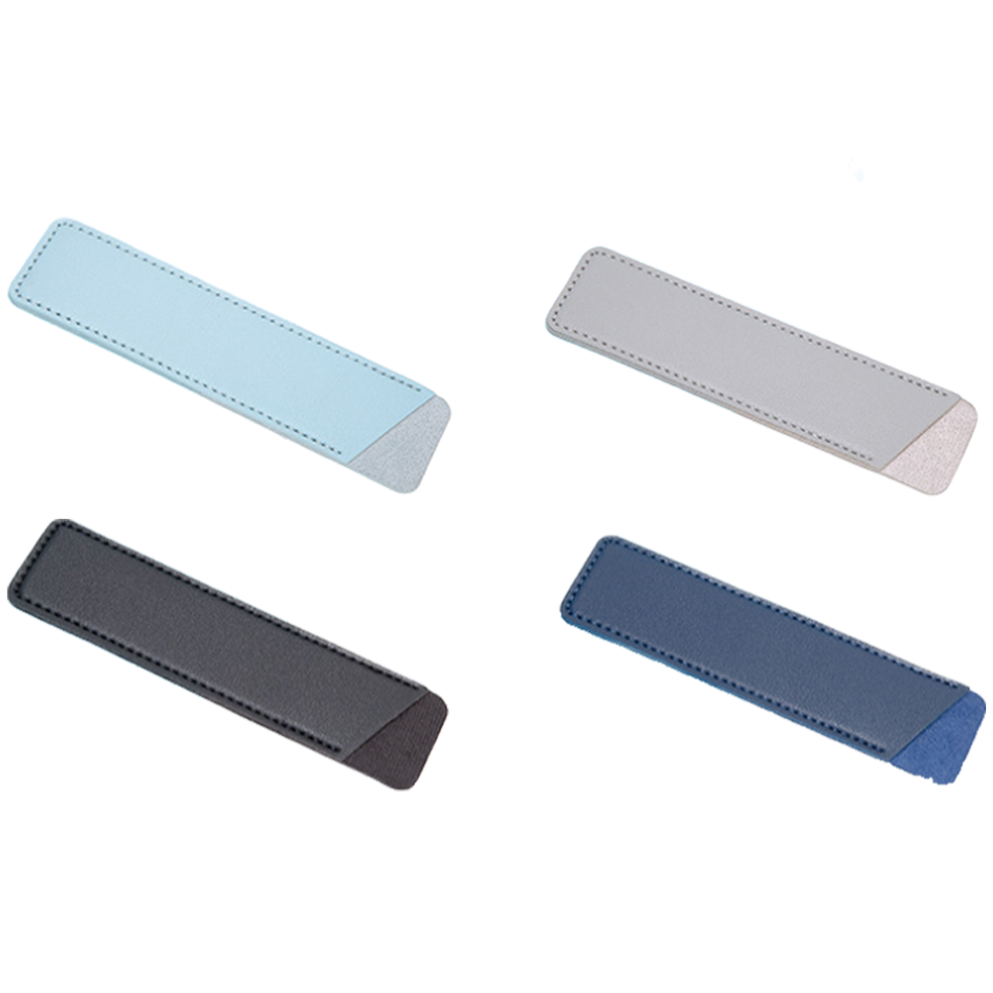 PU Leather Stylish Pen Sleeve Pouch 2